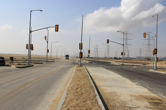 Road and Traffic Signal System – Site Development of Logistics Area for Jubail 2